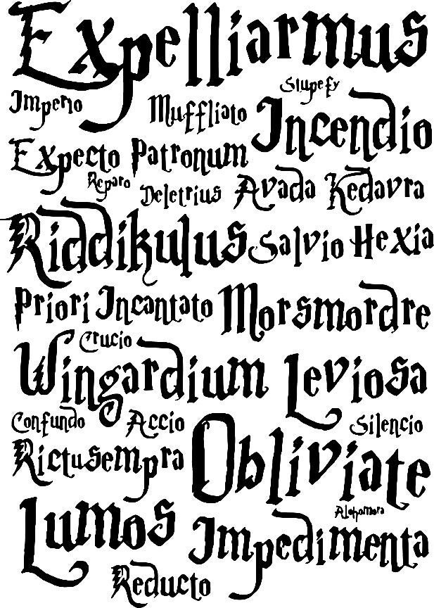 The Original Harry Potter Fonts Explained Reveals Book and Cover Typefaces
